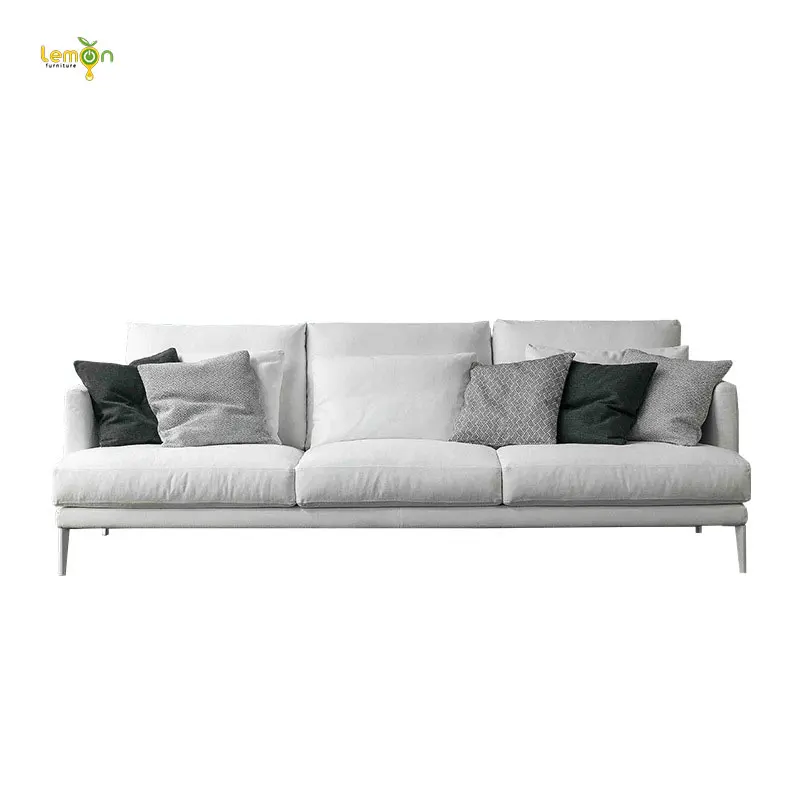 Modern Removable and Washable Sofa Cloth Wooden Living Room Sofa Furniture