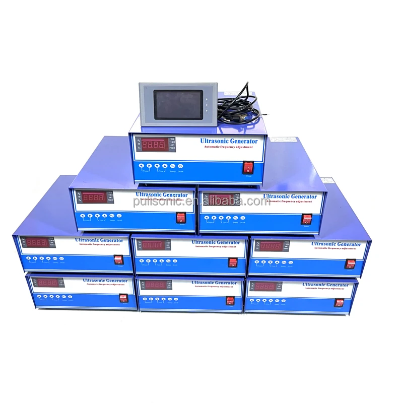 28Khz Remote Control Ultrasonic Transducer Power Supply Industrial RS485 Network Protocol Cleaner Generator