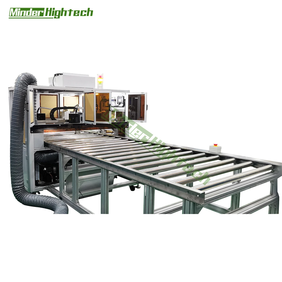 Customized Atmospheric Gantry Online Multi-head Rotating Plasma Process System
