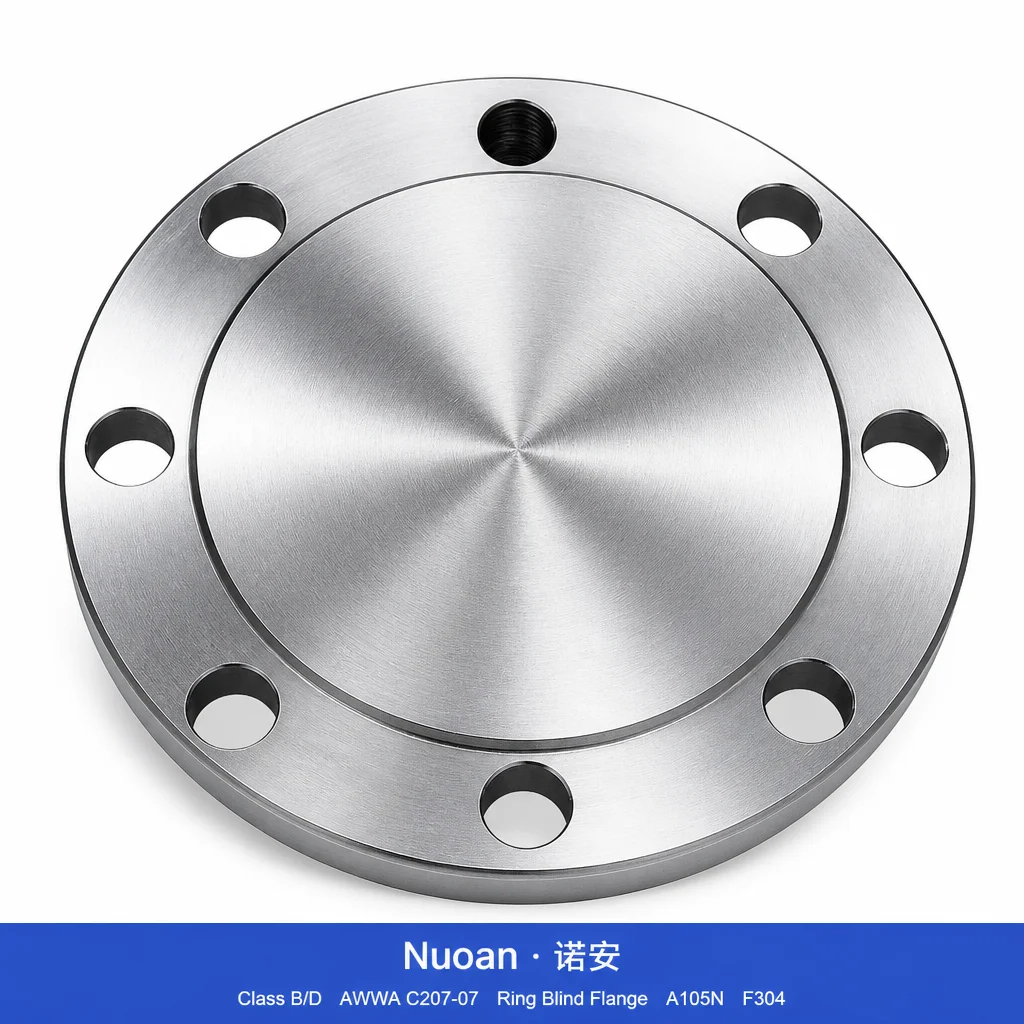 Classe B Classe D AWWA C207-07 Flangia ad anello cieco A105N F304 304L F316 316L