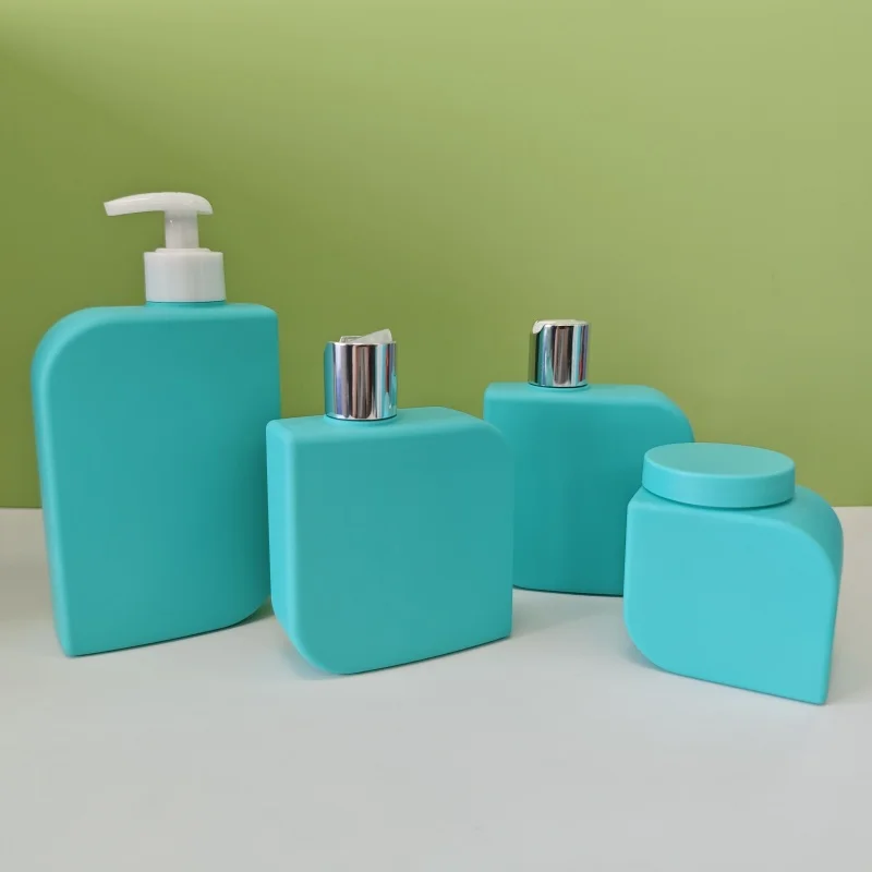 2oz 9oz 15oz HDPE Packaging Plastic Shampoo Pump Bottle Soft Touch