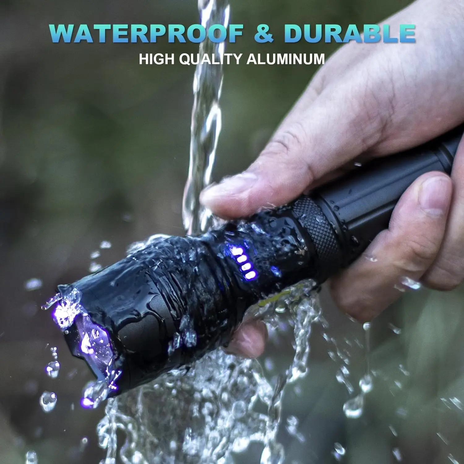 2022 6000K Daylight Alert Brightest Flashlight in the World Lighting and Circuitry Design Flashlight White  Flashlight