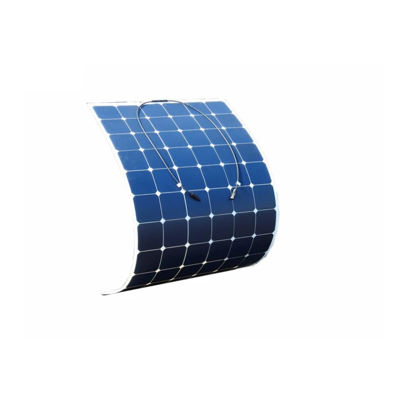 中国sunpower便携式单晶薄膜柔性太阳能电池板200w