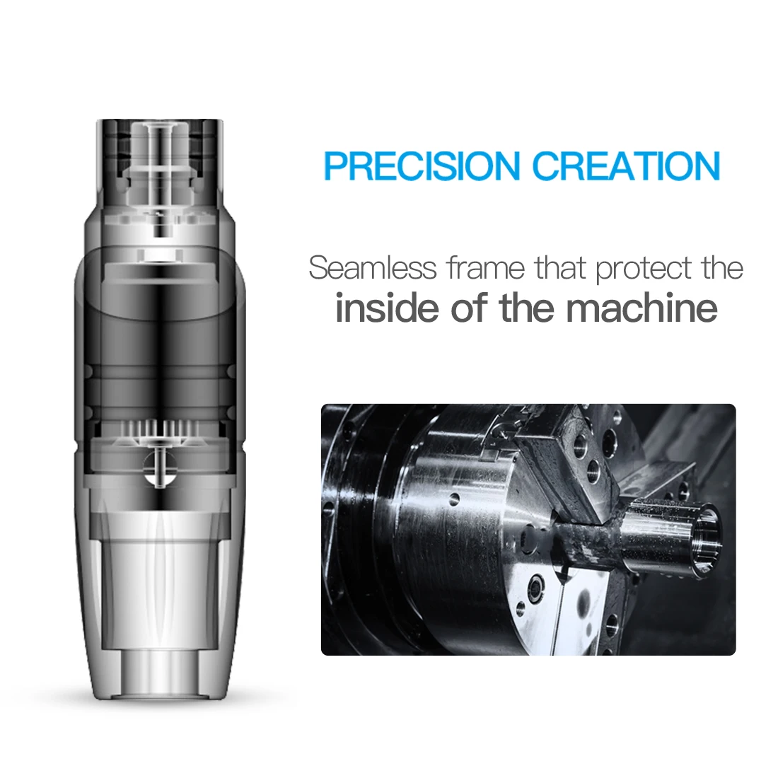 Dragonhawk Mast Tour Tattoo Machine Pen - Precision & Durability