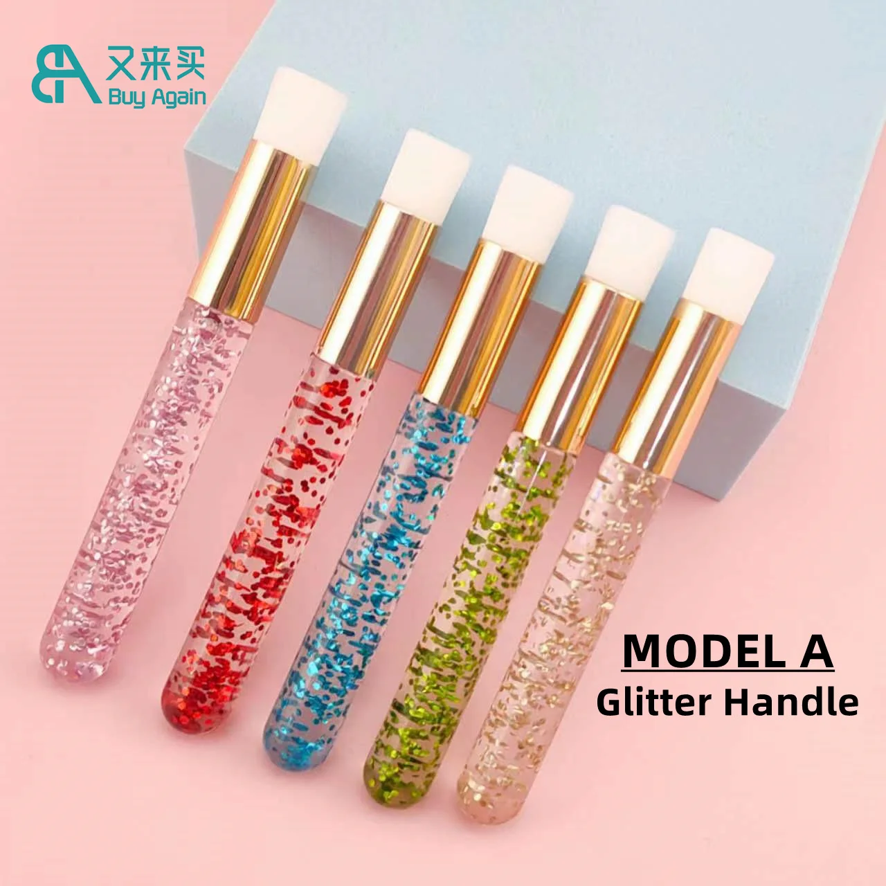 Custom Logo Lash Cleanser Brush Cleaner Foam Bath Wash Lash Extension Eyelash Cleaning Brush