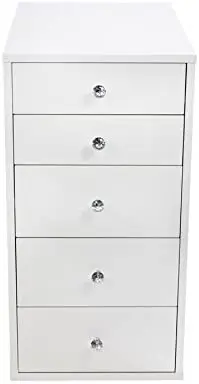 Современный стеклянный Настольный столик с ящиками для