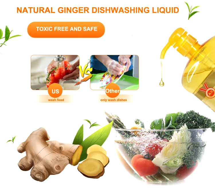 NATURAL GINGER DISHWASHING LIQUID