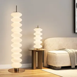Creative Night Lights Standing Floor Lamp Bedroom Restaurant Nordic Modern Glass Table Lamp