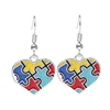 Earrings small heart silver
