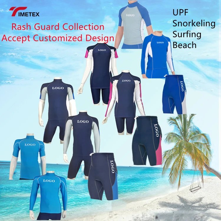 TIMETEX Women Long Sleeve Fashion Design Quick Dry Pullover  Uv Protection Printed Surfing Rash Guard