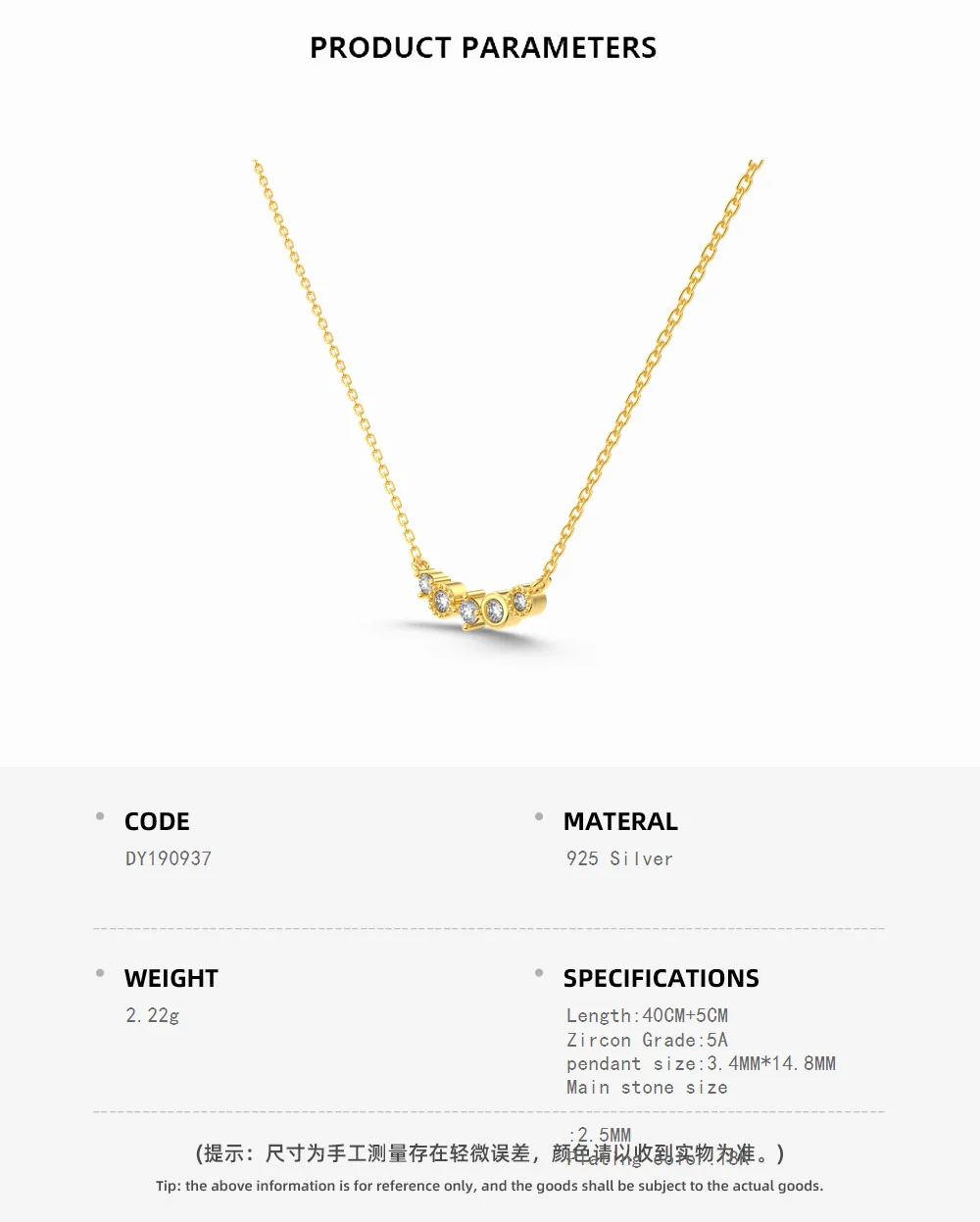 KAKODIY 18K gold plated 925 Sterling Silver necklace zircon star round irregular charm necklace jewelry detail 1