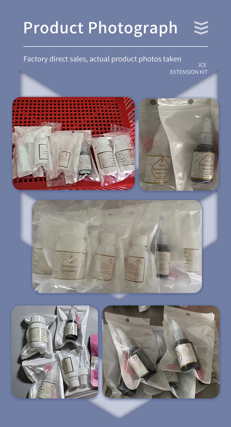 Super Dry Fast Cyanoacrylate Adhesive Remover Hair Gel Ice Hair