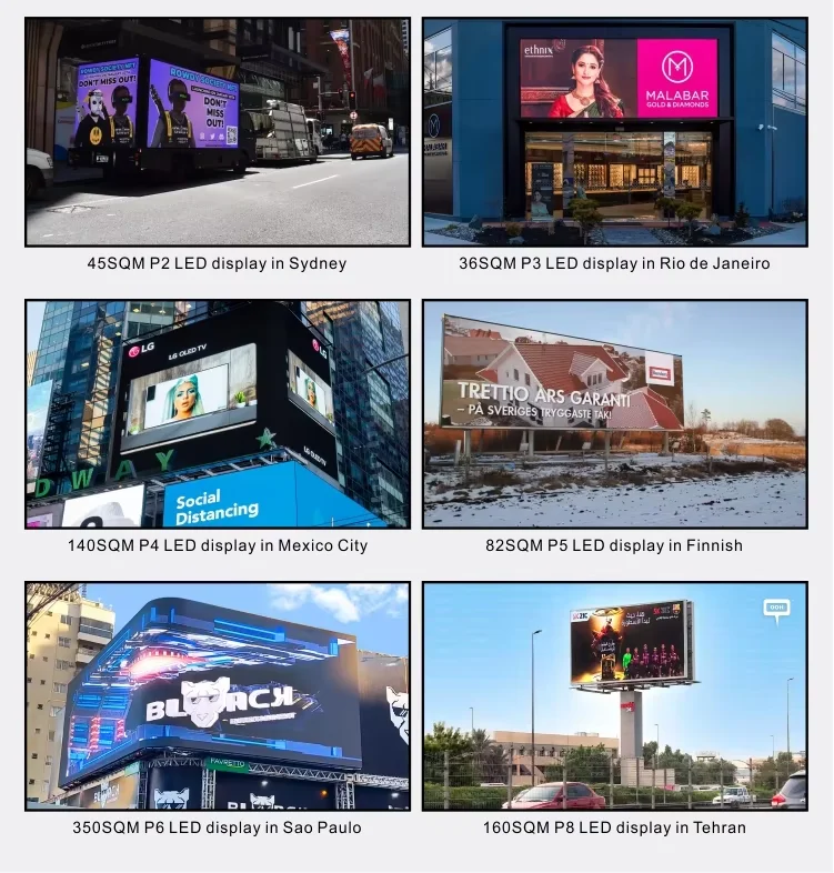 3D Naked Eye P8 Waterproof Thin LED Display Screen Fixed Installation Outdoor LED Sign Panel manufacture