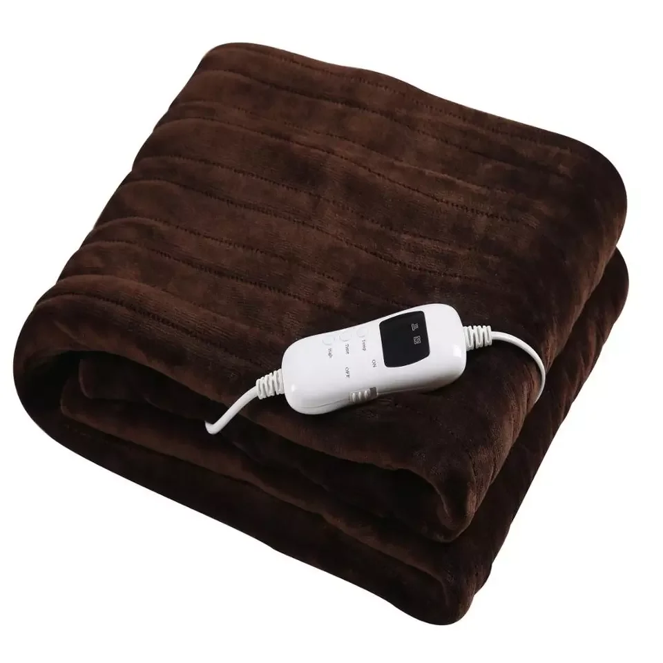 High Quality Temperature Controlled Portable Electric Blanket Single