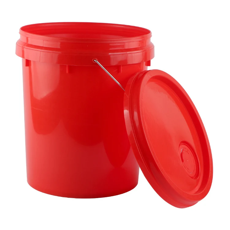 Buy Food Grade 5 Gallon 20 Litre Plastic Square Bucket Pail Suitable For  Fish Tank Storage Box Sauce Grain Packaging Usage from Tangshan Qiming  Trade Co., Ltd., China