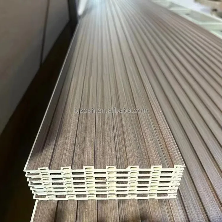 Factory Wall Decor Wood Interior Decoration 3D Fluted Great Wall Panels ...
