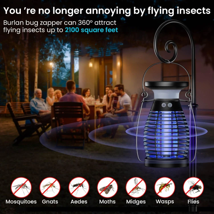 Customization Logo Camping Transformer Handheld Bug Zapper Racket ...