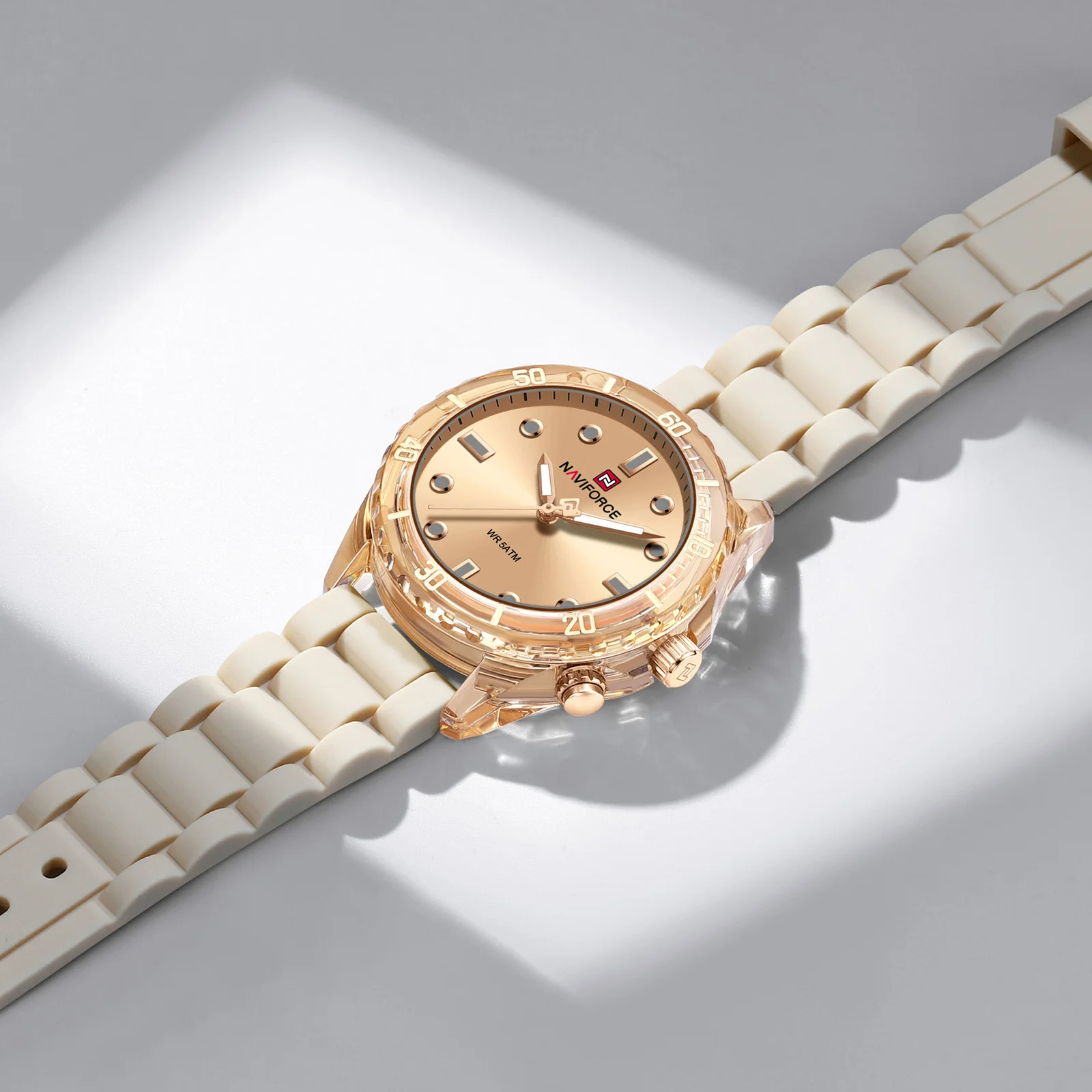 NAVIFORCE 7115 Women's Watch Elegant, Waterproof, Seiko