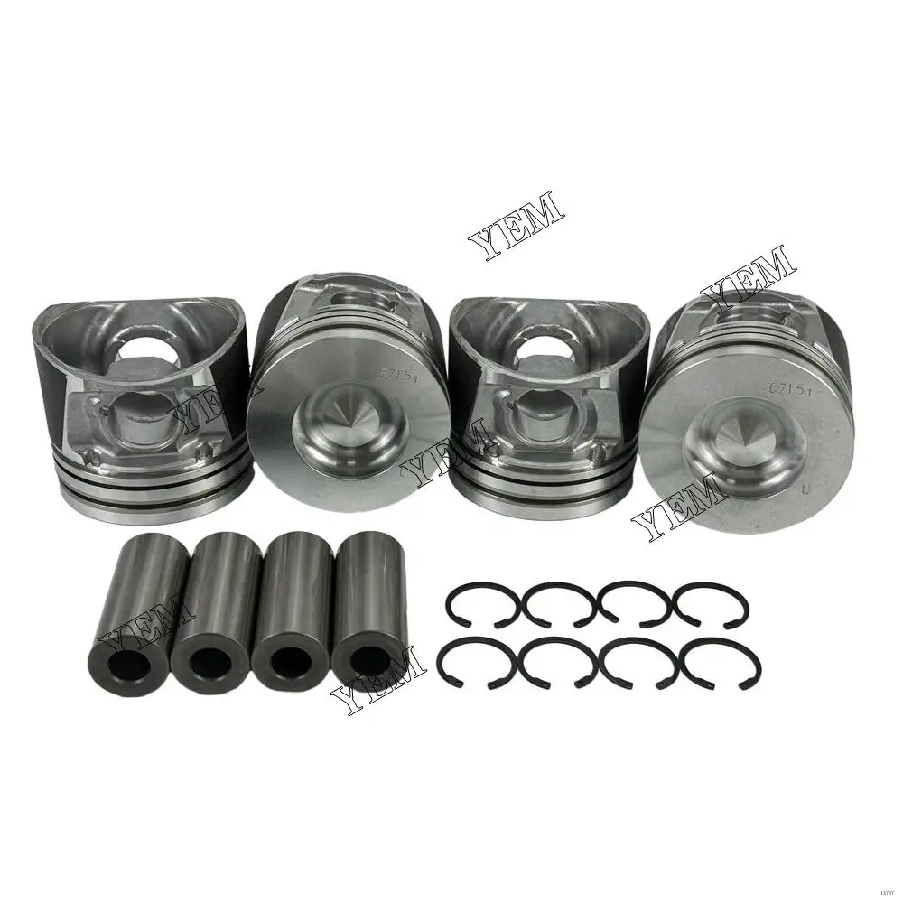 BF4L2011 Cylinder Engine Piston 0428-6721 0417-3414 for Deutz