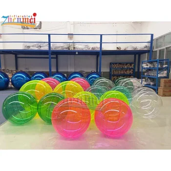 Zhenmei manufacturer Large Decoration Inflatable  Transparent Ball Show Inflatable clear ball for Pool