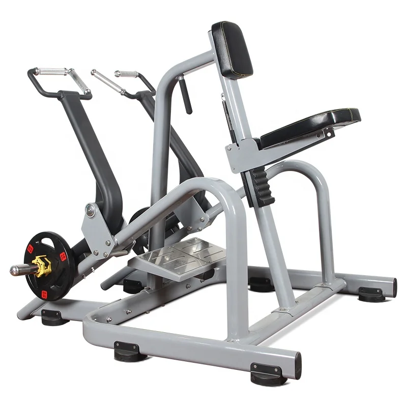 Zenbon Seated Rowing Machine Strength Plate Loaded Gym Equipment