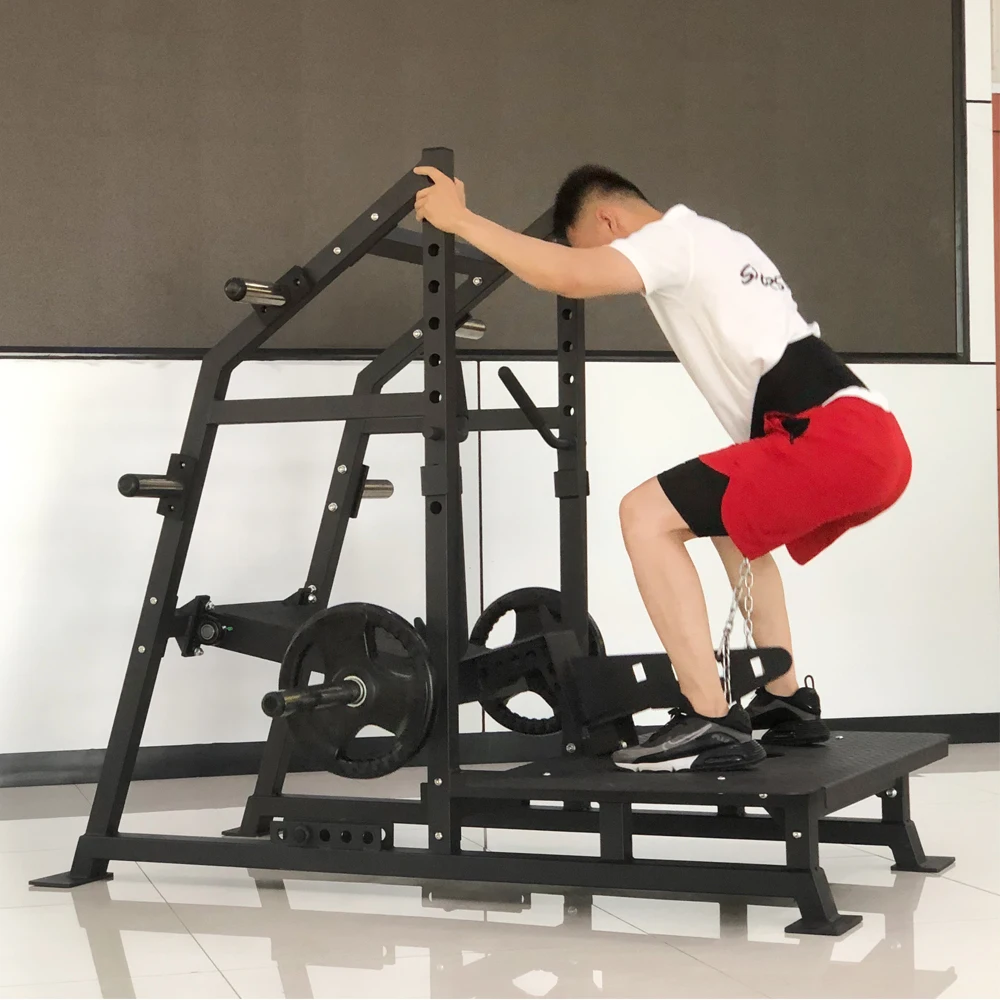 マッスルトレーニングフィットネス機器ベルトスクワットジム機器