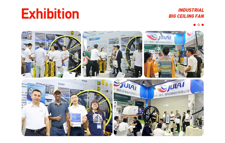 Drive Gearless Hvls Fan, JULAI, 10ft, 3m, PMSM - detail 18