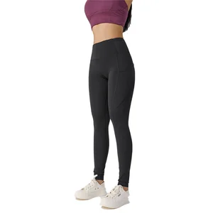 Fashionable High-waisted Gym Yoga Wear Fitness and Sports Leggings for Women, High-quality with Pockets