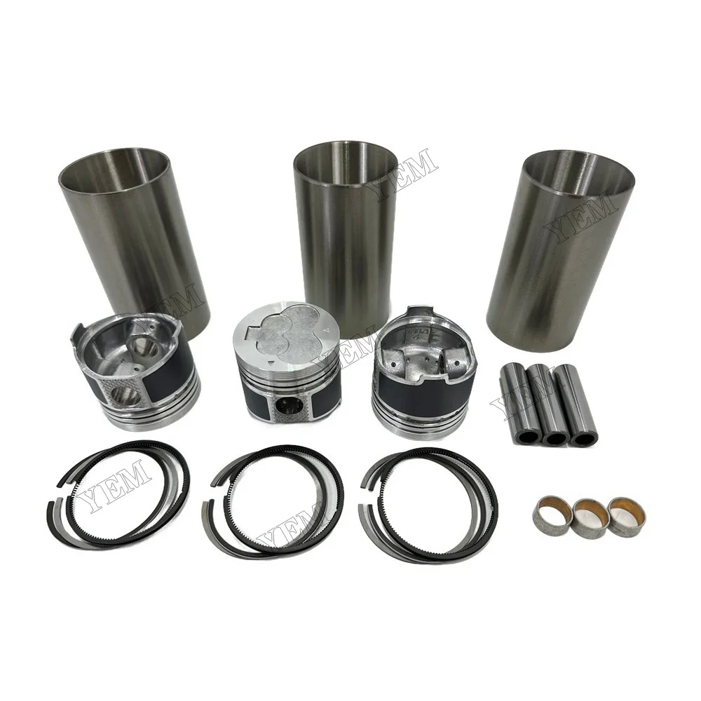Repair Replacement Cylinder Liner Kit Suitable for Mitsubishi L3C Engine Parts