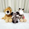 Peluches d'animaux de la forêt