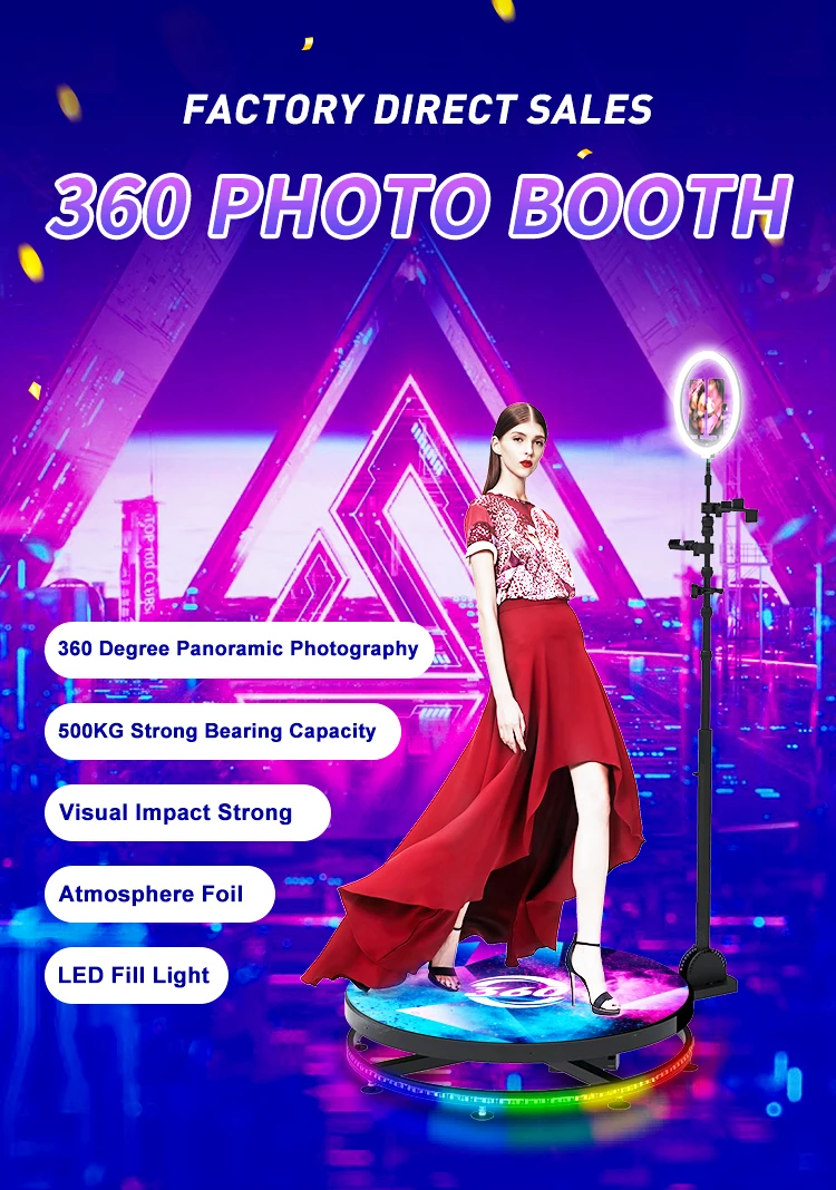 Cabine Photo Camera 360 Photomaton 2022 360 Spin Photo Booth 360 Photo