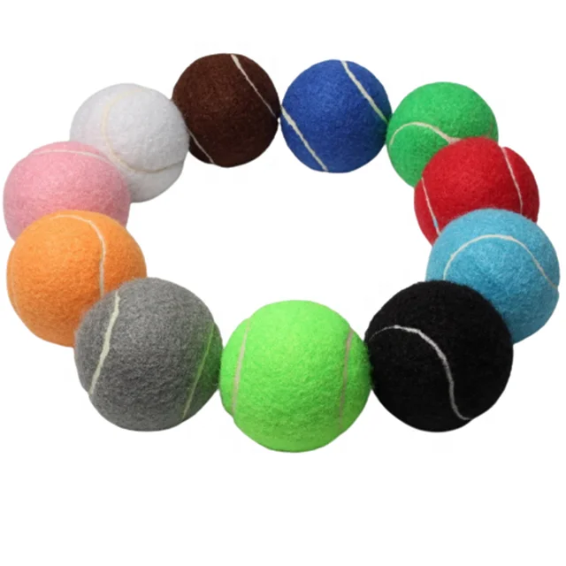 Eco-friendly Rubber Wholesale Dog Tennis Ball Pet Safe Dog Toys For ...