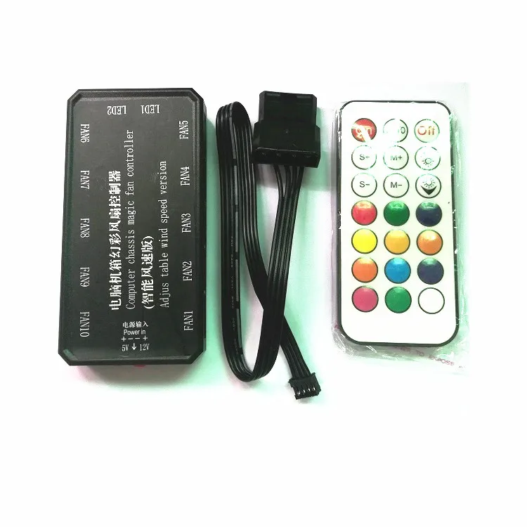 Rgb Led Cooling Fan, ABS - detail 2