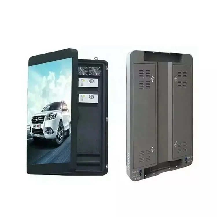 3G 4G Control Street Lighting Pole Led Display Screen