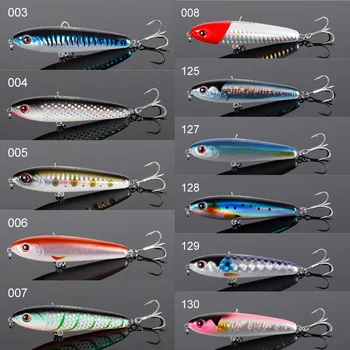 Factory Wholesale Stainless Steel 75mm 28g Surface Pencil Bass Lure Artificial Hard Bait – Pencil – view 5
