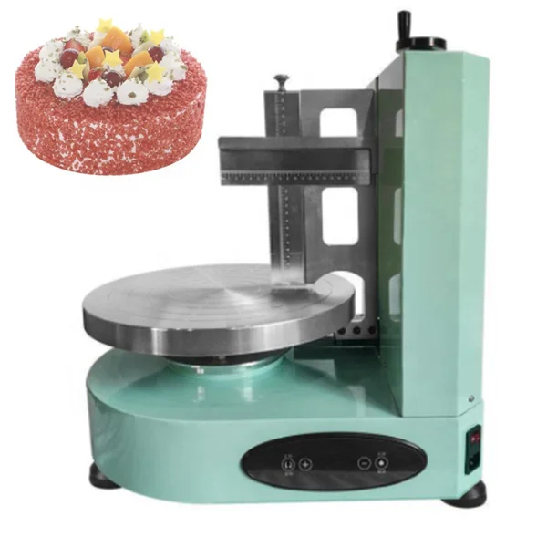 Automatic cake cream spreader wedding cake Decorating Machine Cake smear  machine smoothing cake cream scraper with cream barrel - AliExpress
