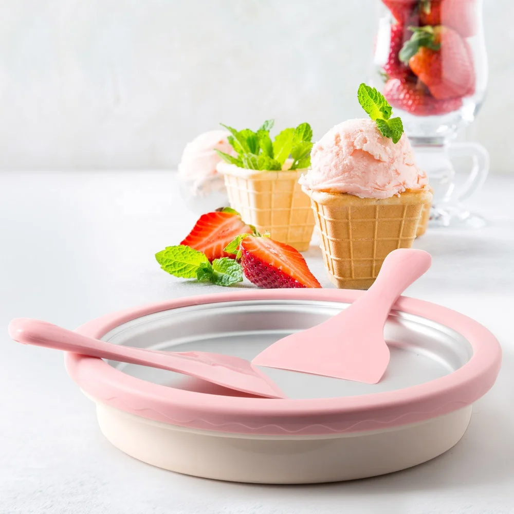 Instant Ice Cream Roll Maker Rolling Ice Cream Plate at Home in an Instant Food Grade DIY Rolled Ice Cream