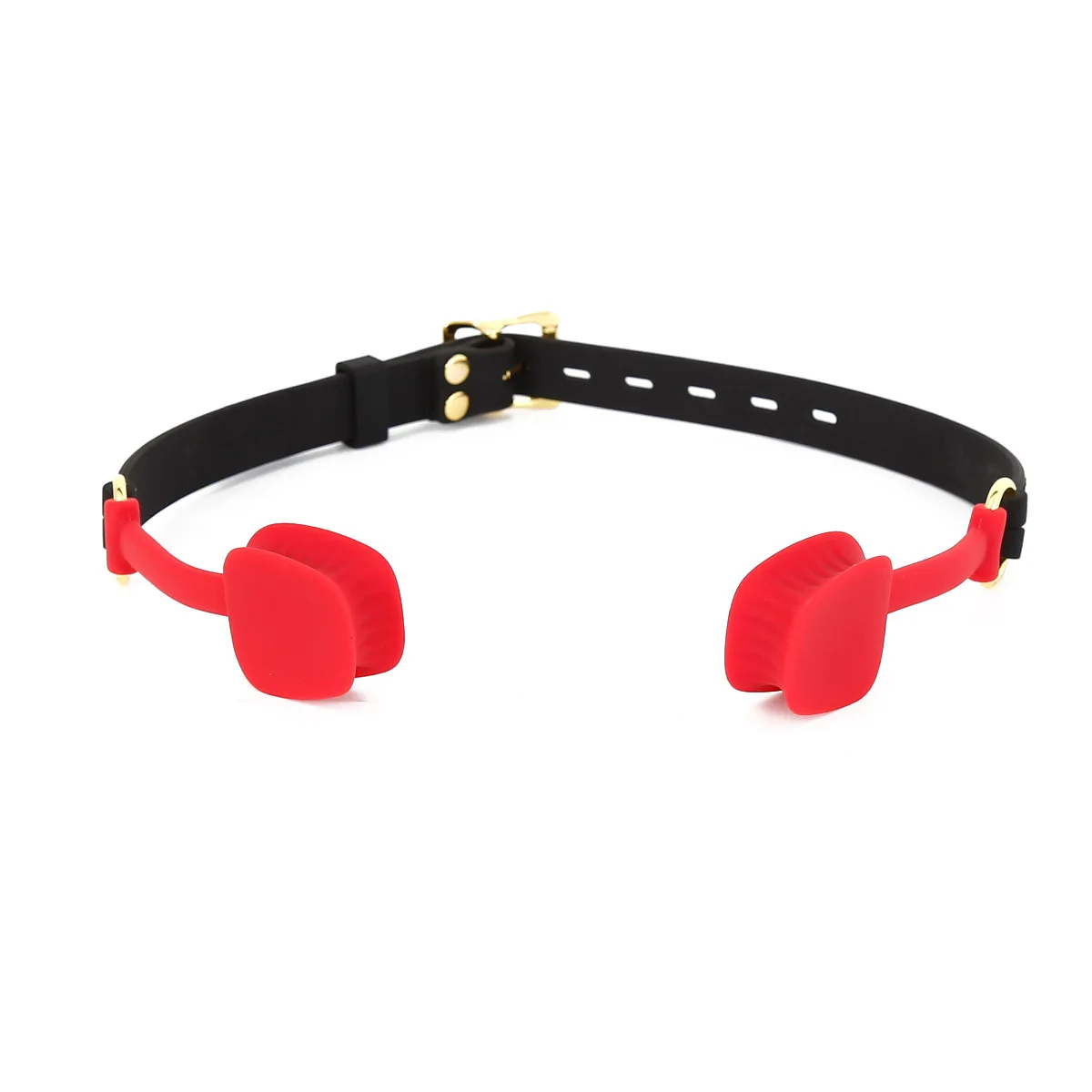 Bâillon En Silicone Pour Chien – Jouet Festif Noir, Taille Réglable, Lavable