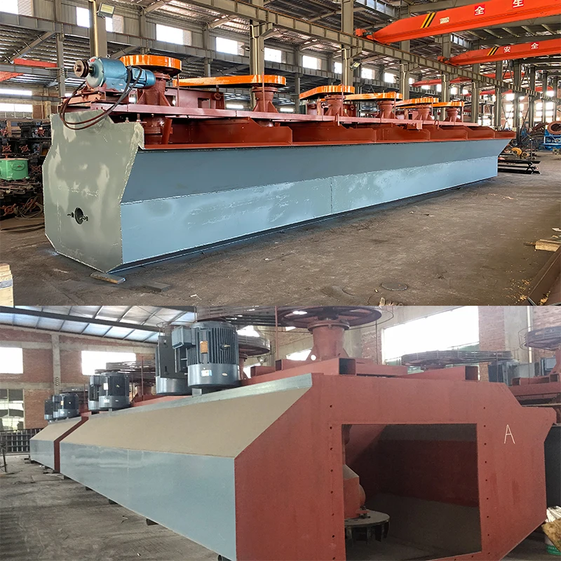 Jxsc Changyi Floatation Machine With Raft Tube Floatation Used After