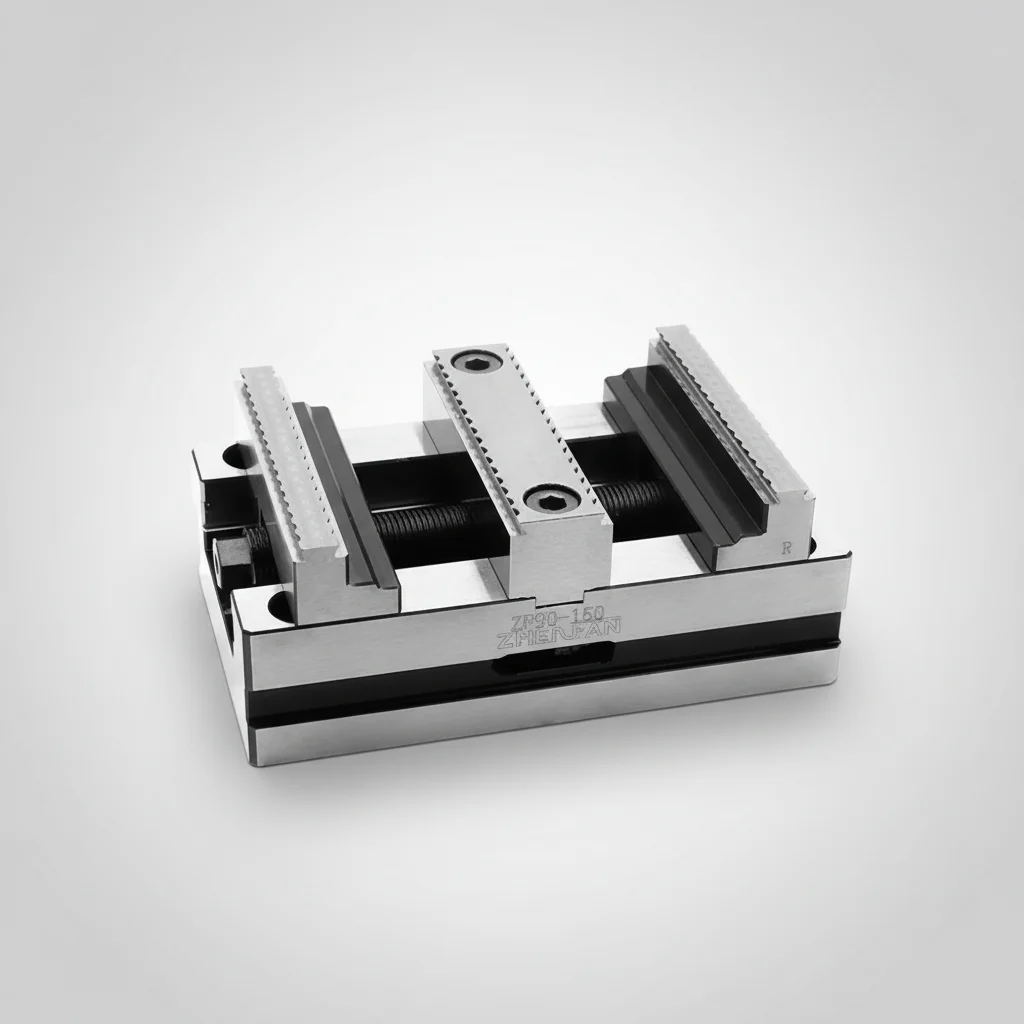 TEBAK Small Self-centering Vise  Precision Vise  Used in Conjunction with EROWA/3R Positioning Plate