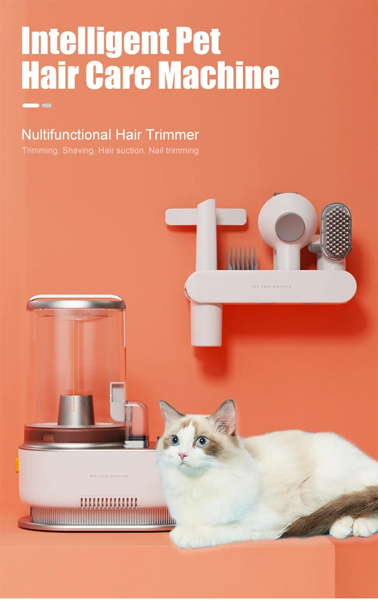 2023 New Style Dog Professional Grooming 5 In 1 Shaver Cleaner Hair