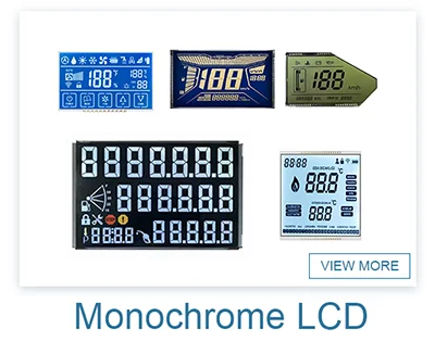 Touch Screen LCD Factory Custom Low Power LCD Display Module Glass Speedometer 7 Segment LCD Screen