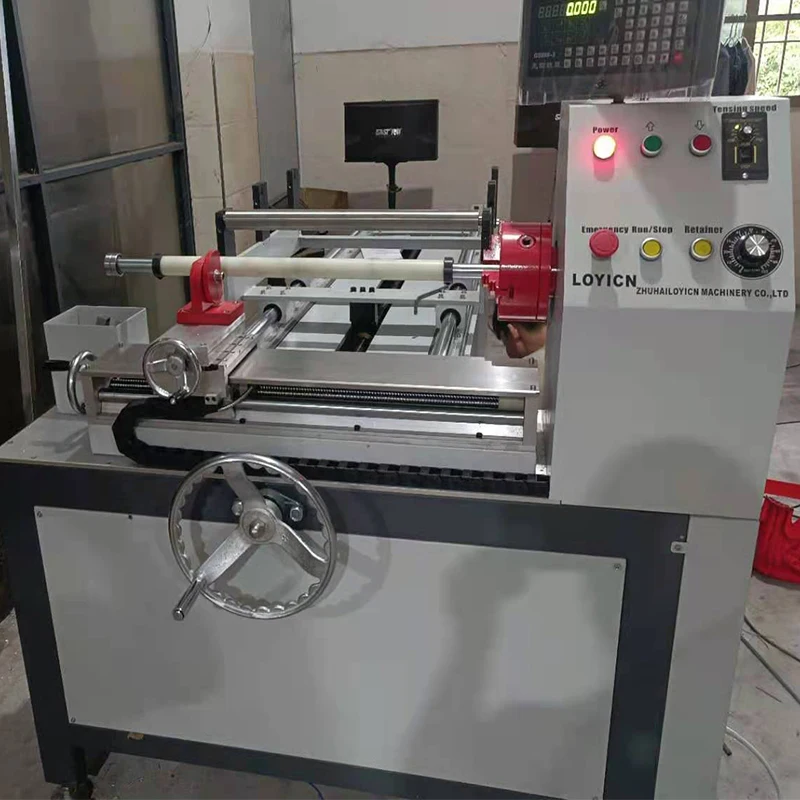 Loyicn 2021 New Upgrade Semiautomatic Slitter For Cutting Endless