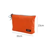 Orange, grand format, enduit de silicone, ultra-léger et imperméable.