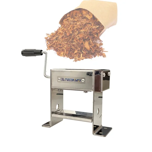 Professional Manufacturer Stainless Steel Moveable Handle Rotate Tobacco Leaves Cutting Roller for Tobak