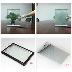 Умная стеклянная пленка для конфиденциальности офисное украшение проекция переключаемая умная пленка интеллектуальная электронная пленка SPD затемнение PDLC стекло