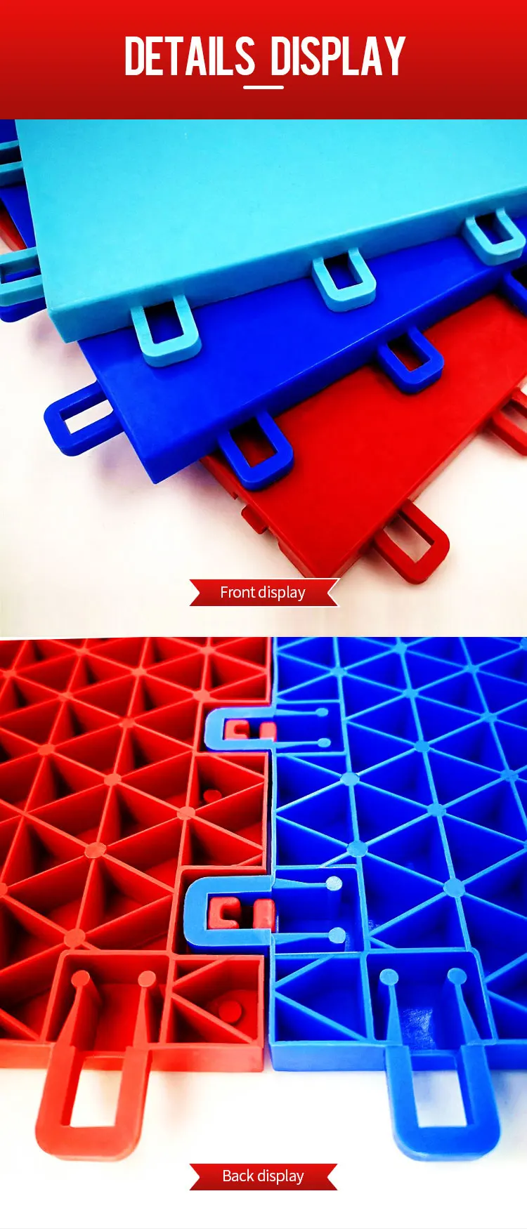 Best Quality Indoor Inline Hockey Court Pp Floor Tiles Portable Roller