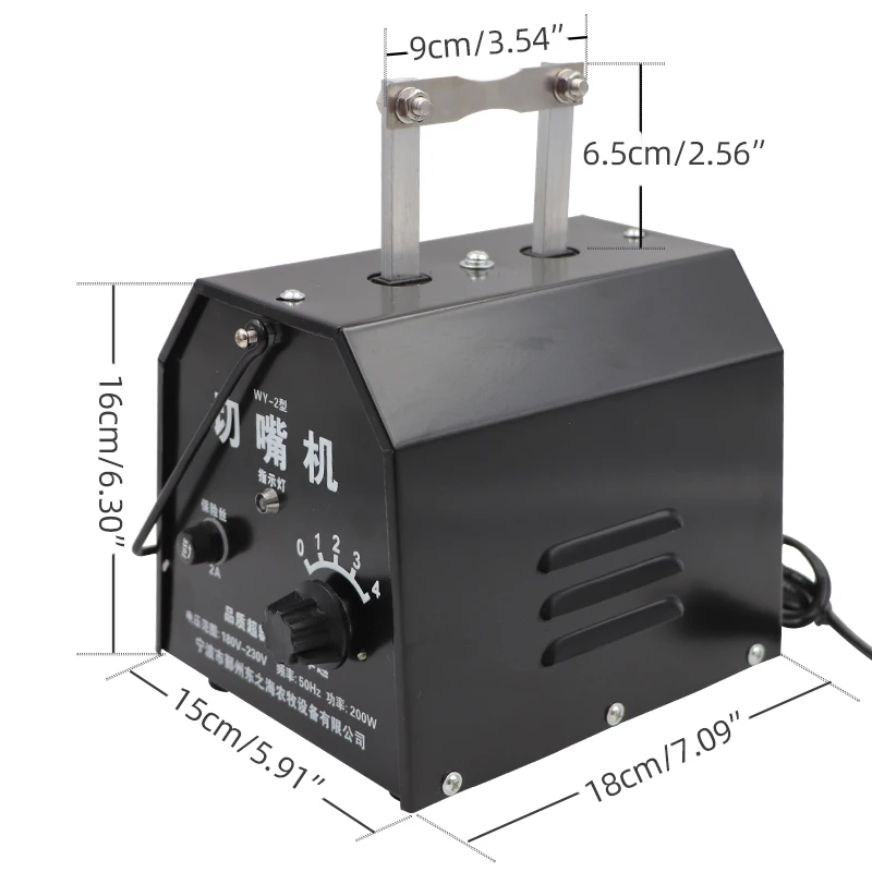 Manual Poultry Debeaker Duck Chicken Beak Cutters Portable Automatic Duck Chicken Debeaking Machine