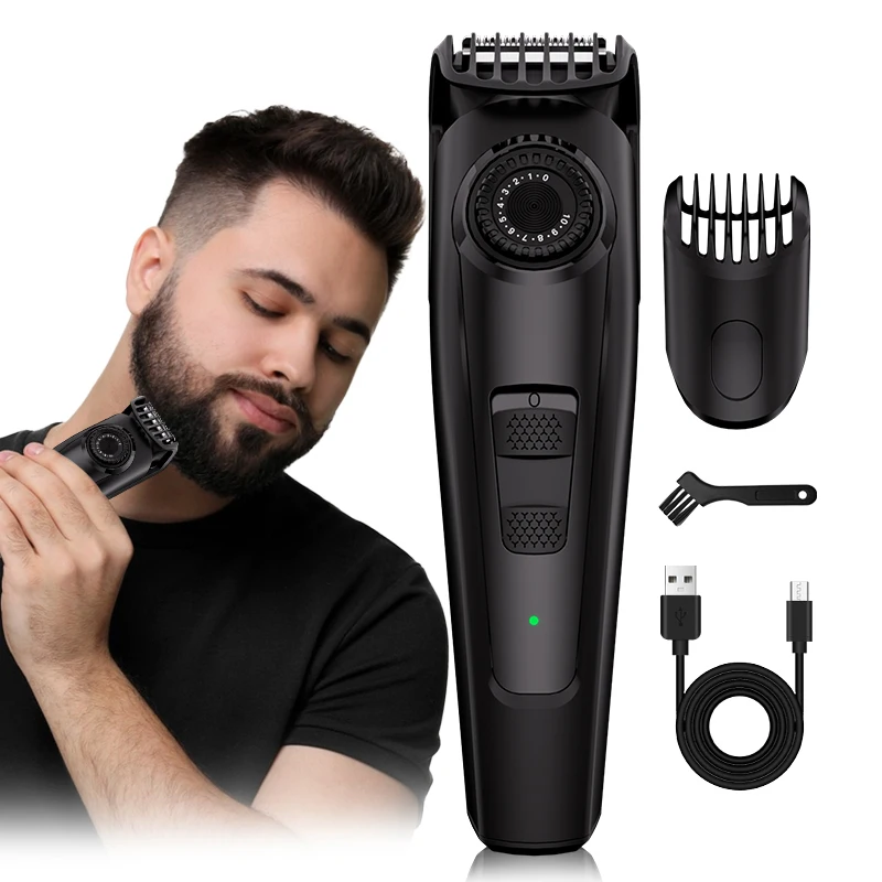 New Electric Hair Clipper Body Hair Trimmer Beard Trimmer USB Charging Model Digital Display Electric Shaver