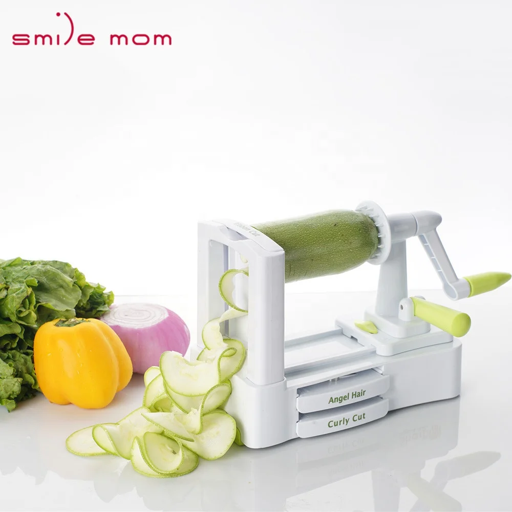  Smile Mom Vegetable Chopper Slicer- Spiralizer